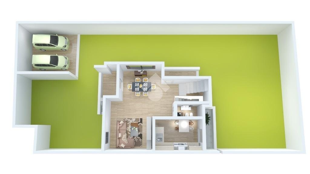 Villa a Schiera Via Armando Diaz, Sant'Angelo Lodigiano - planimetria 1