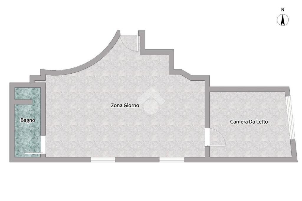 Two-room apartment Via Livello, Rho - floor plans 1