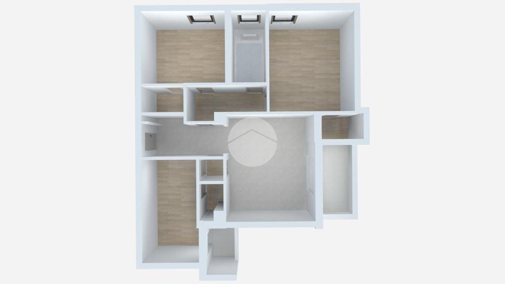 Three-room apartment Via Sporting Mirasole, Opera - floor plans 1