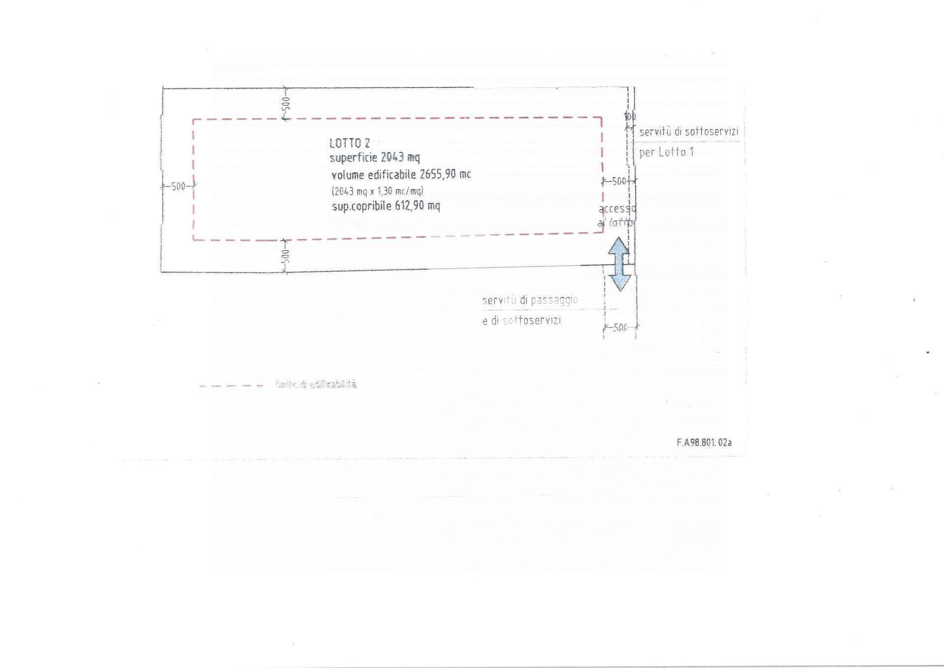 Foto 12 - Terreno edificabile via marconi, Istrana - planimetria 1