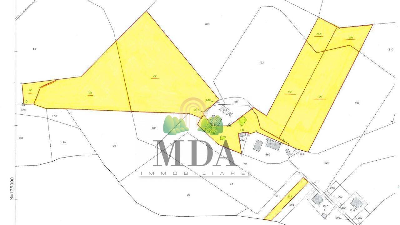 Foto 28 - Casa indipendente Via Palombare, Sant'Omero - planimetria 1