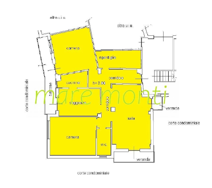 Foto 2 - Appartamento via costacavalli, Savona - planimetria 1
