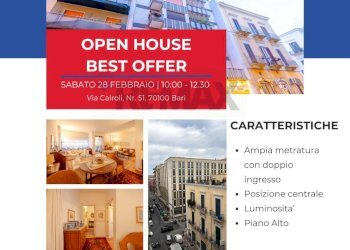 Certificato di energia - Appartamento Via Cairoli
 
51, Bari - foto 1