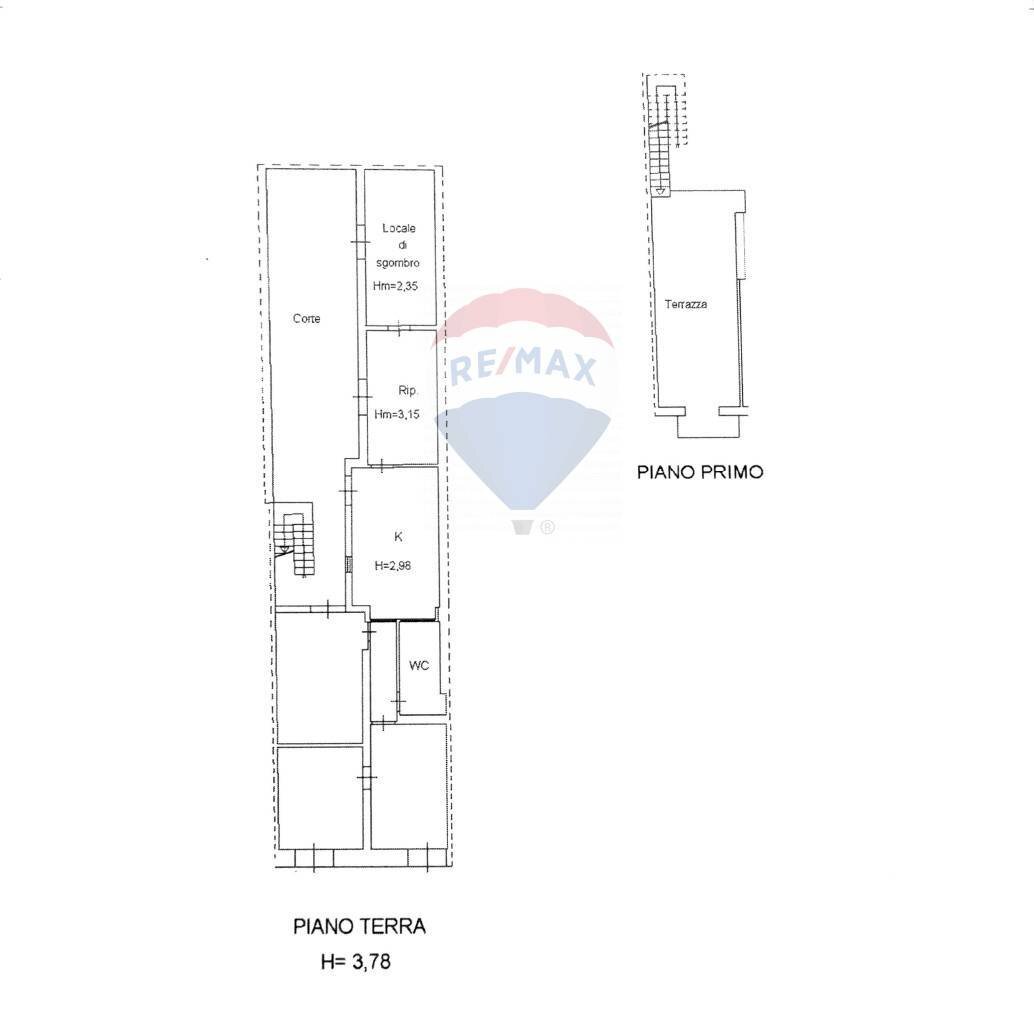 Pianta 2D - Independent house via Terza Retta Levante
 
305, Belpasso - floor plans 1