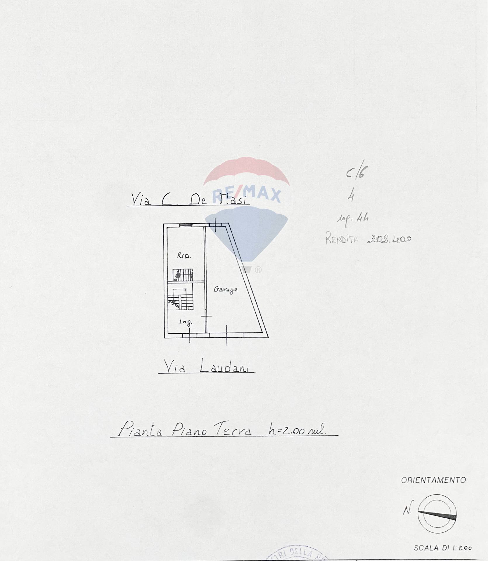 Pianta 2D - Independent house Via Laudani
 
85, Biancavilla - floor plans 1
