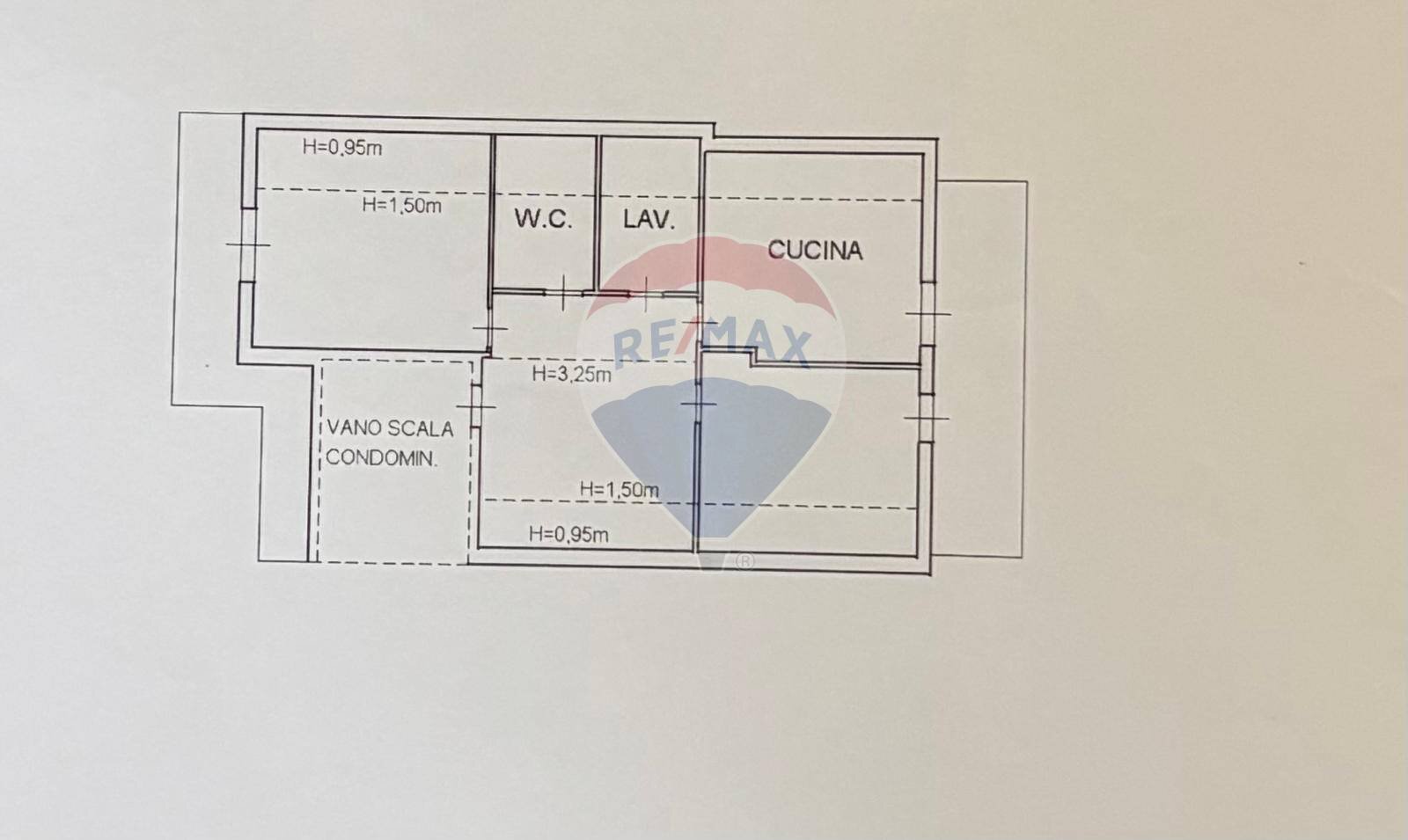 Pianta 2D - Trilocale Via Marchese di Casalotto
 
68, Aci Sant'Antonio - planimetria 1