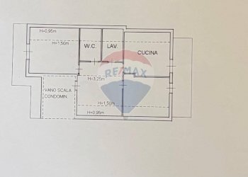 Pianta 2D - Trilocale Via Marchese di Casalotto
 
68, Aci Sant'Antonio - foto 20