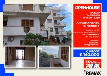 Edificio all\'aperto - Appartamento Via Livorno
 
77, Aci Castello - foto 1