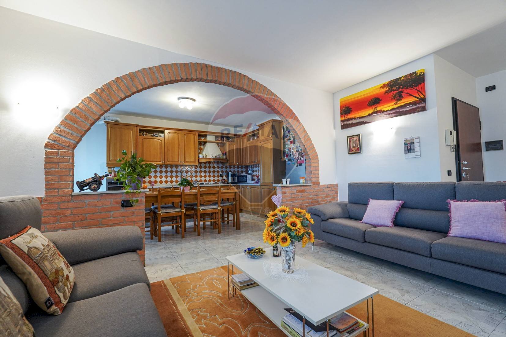 Sala da pranzo - Quadrilocale Via Dei Pradelli
 
9, Brembate - foto 3