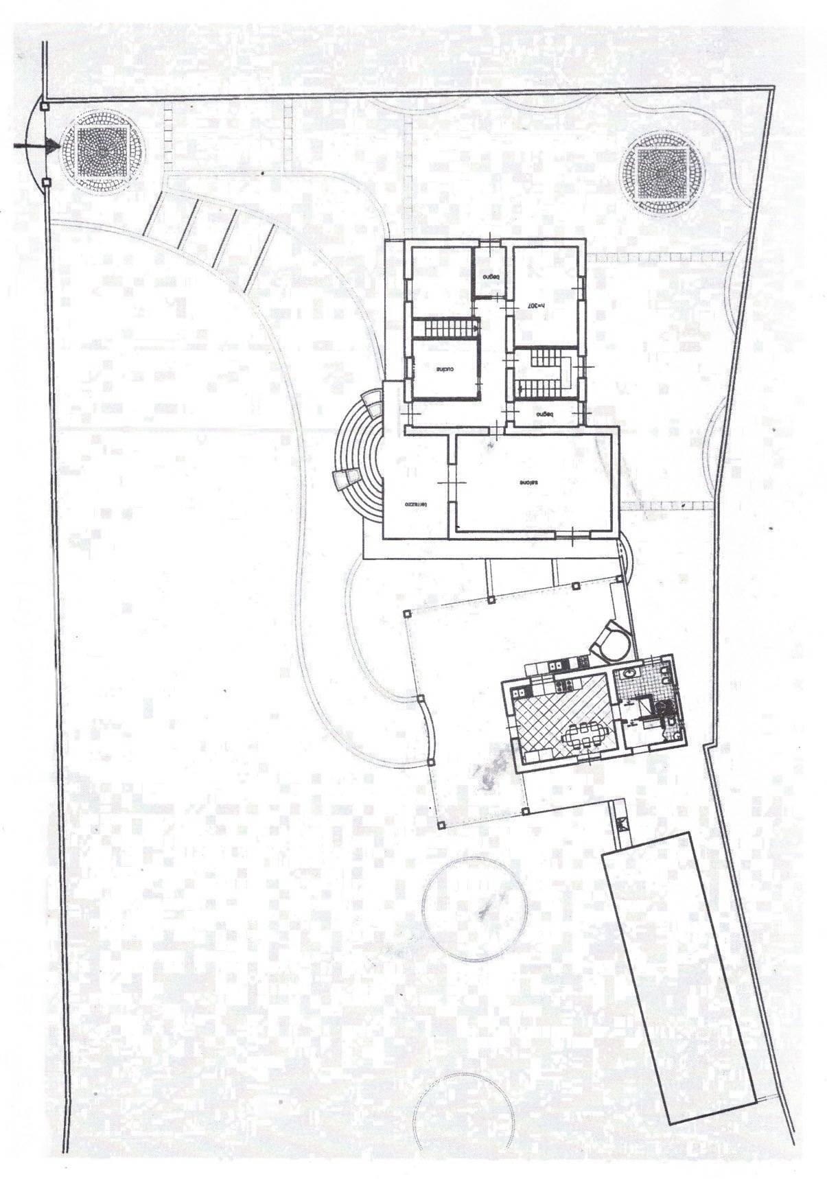 Foto 48 - Villa Località le Forche, Ronciglione - planimetria 1