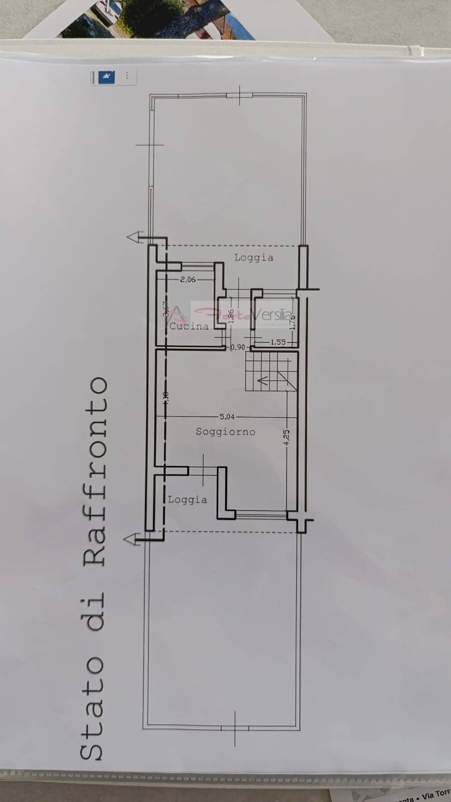 Foto 34 - Villa a Schiera Montignoso - planimetria 1