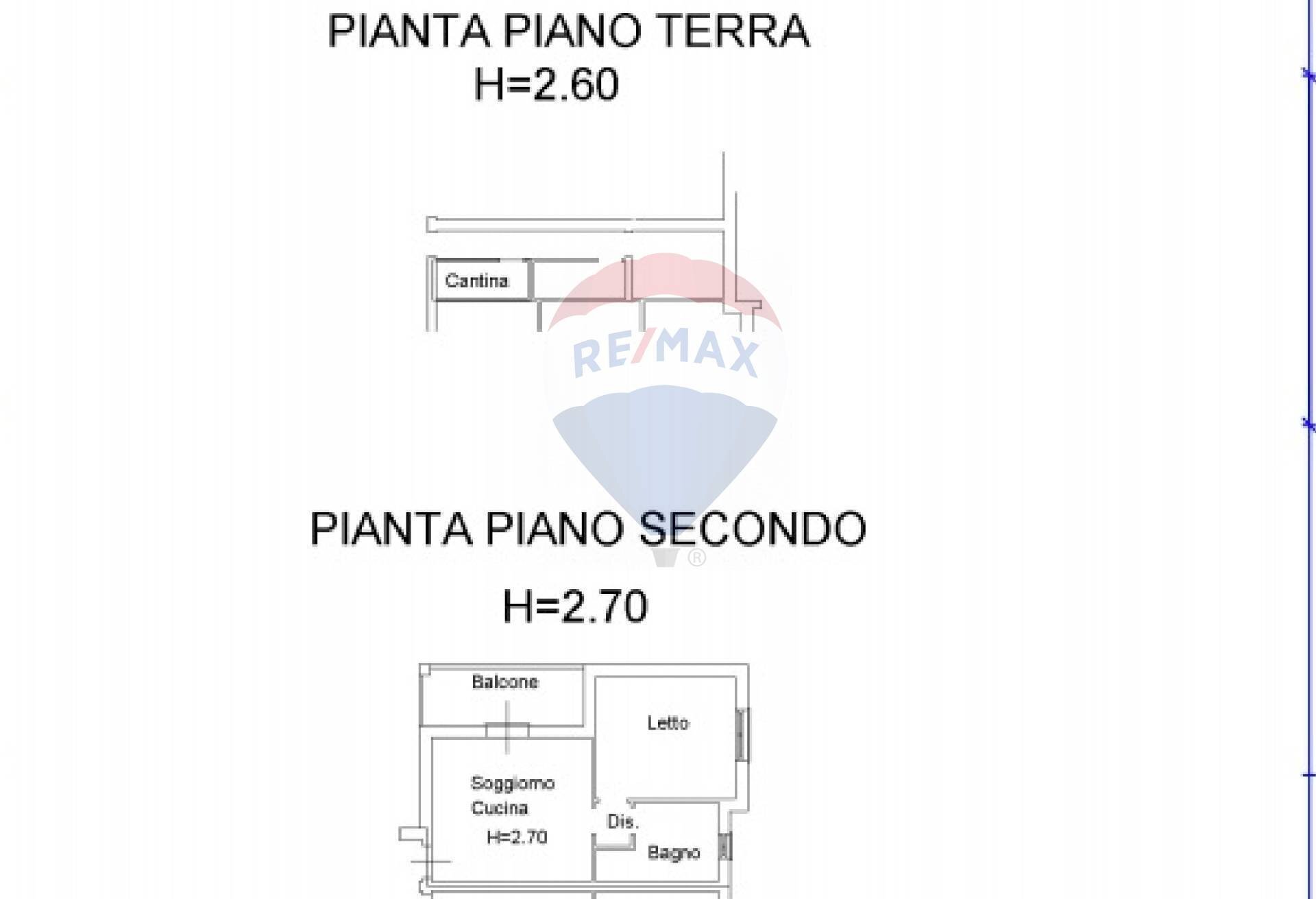 PLANIMETRIA CATASTALE - Bilocale Via Dino Buzzati
 
33, Reggio nell'Emilia - planimetria 1