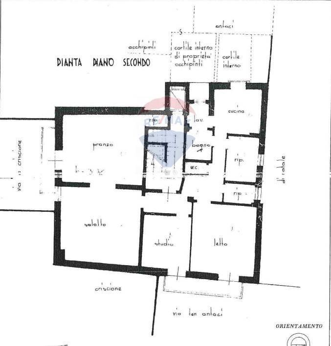 Pianta 2D - Apartment via dottore antonio criscione
 
13, Ragusa - floor plans 1