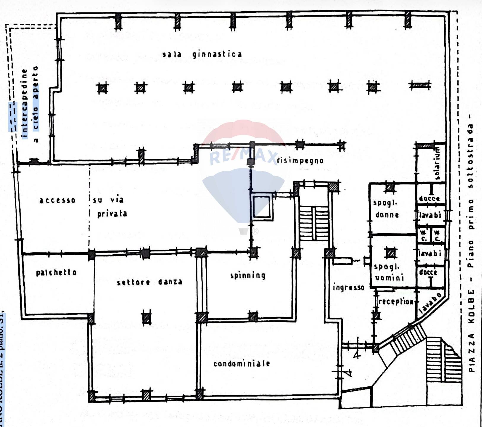 Pianta 2D - Locale Commerciale san massimiliano kolbe
 
2, Ragusa - planimetria 1