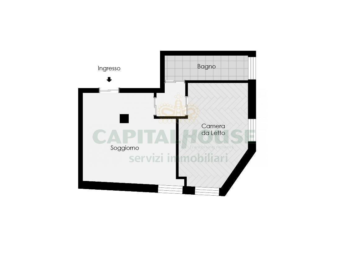 Foto 33 - Bilocale Via Fortezza, Milano - planimetria 1