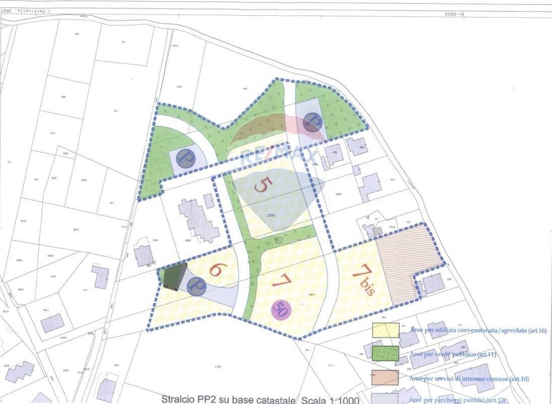 Pianta 2D - Terreno edificabile Montesilvano - planimetria 1
