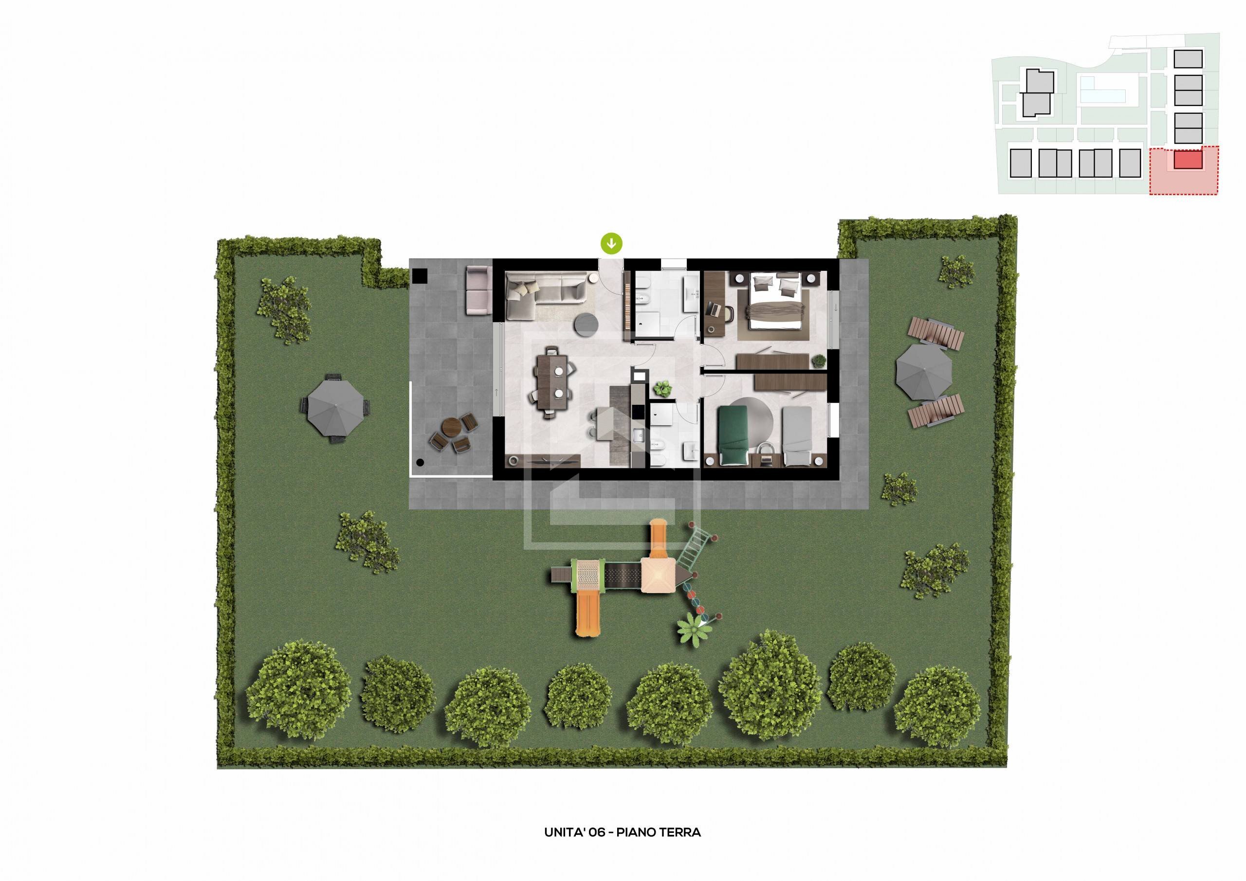 Foto 22 - Trilocale VIA FORTE FENILAZZO
 
4, Castelnuovo del Garda - planimetria 1
