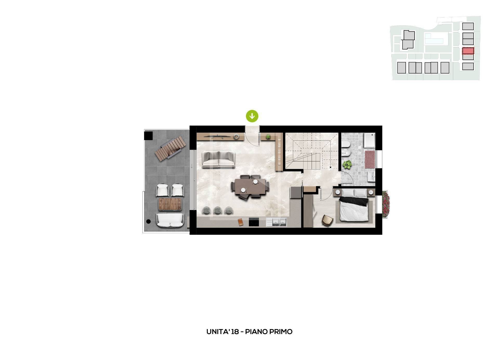 Foto 23 - Quadrilocale VIA FORTE FENILAZZO
 
4, Castelnuovo del Garda - planimetria 1