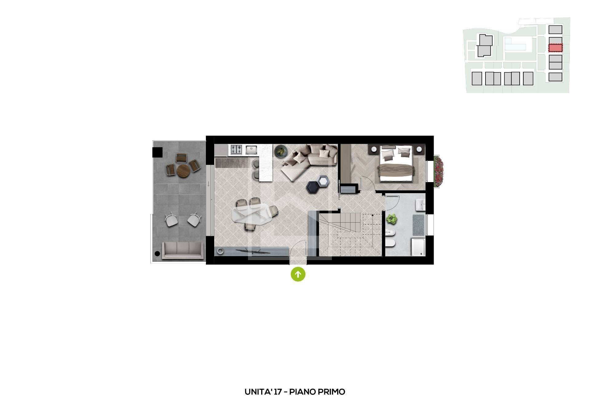 Foto 27 - Quadrilocale VIA FORTE FENILAZZO
 
4, Castelnuovo del Garda - planimetria 1