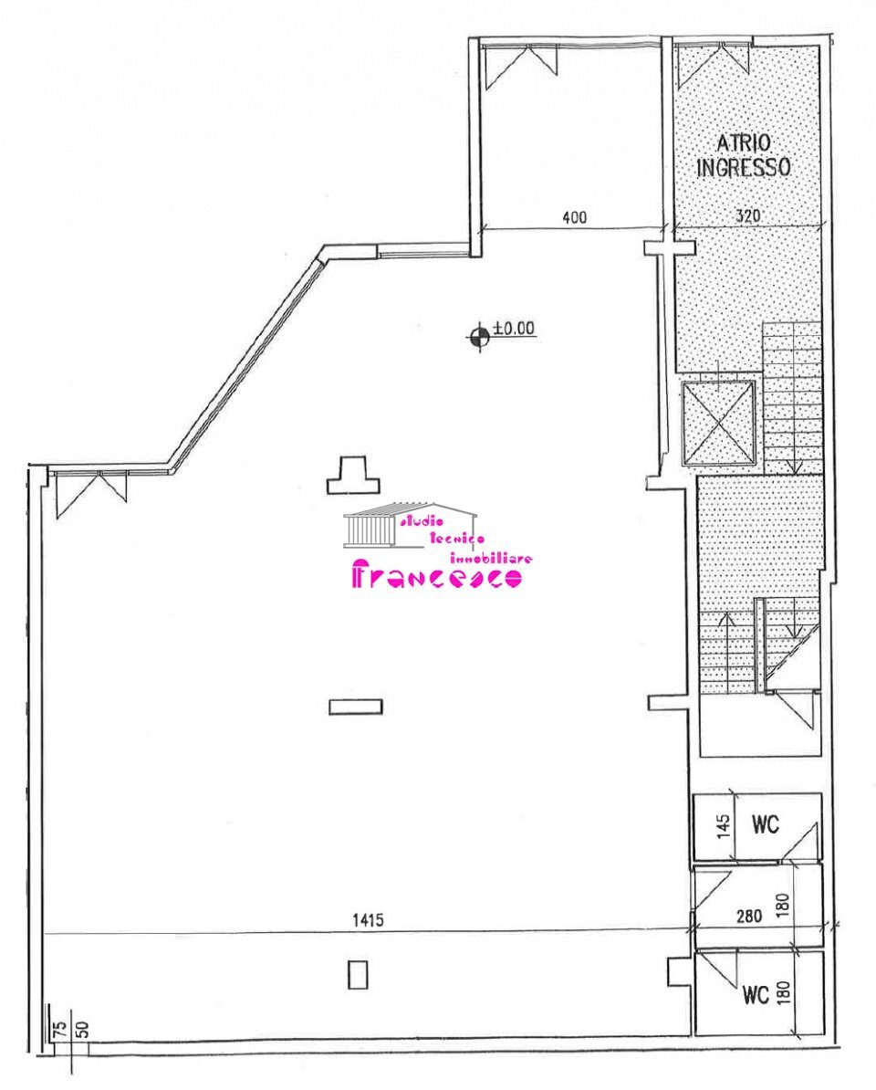 Foto 8 - Commercial Premises Via Francesco Berni, Empoli - floor plans 1