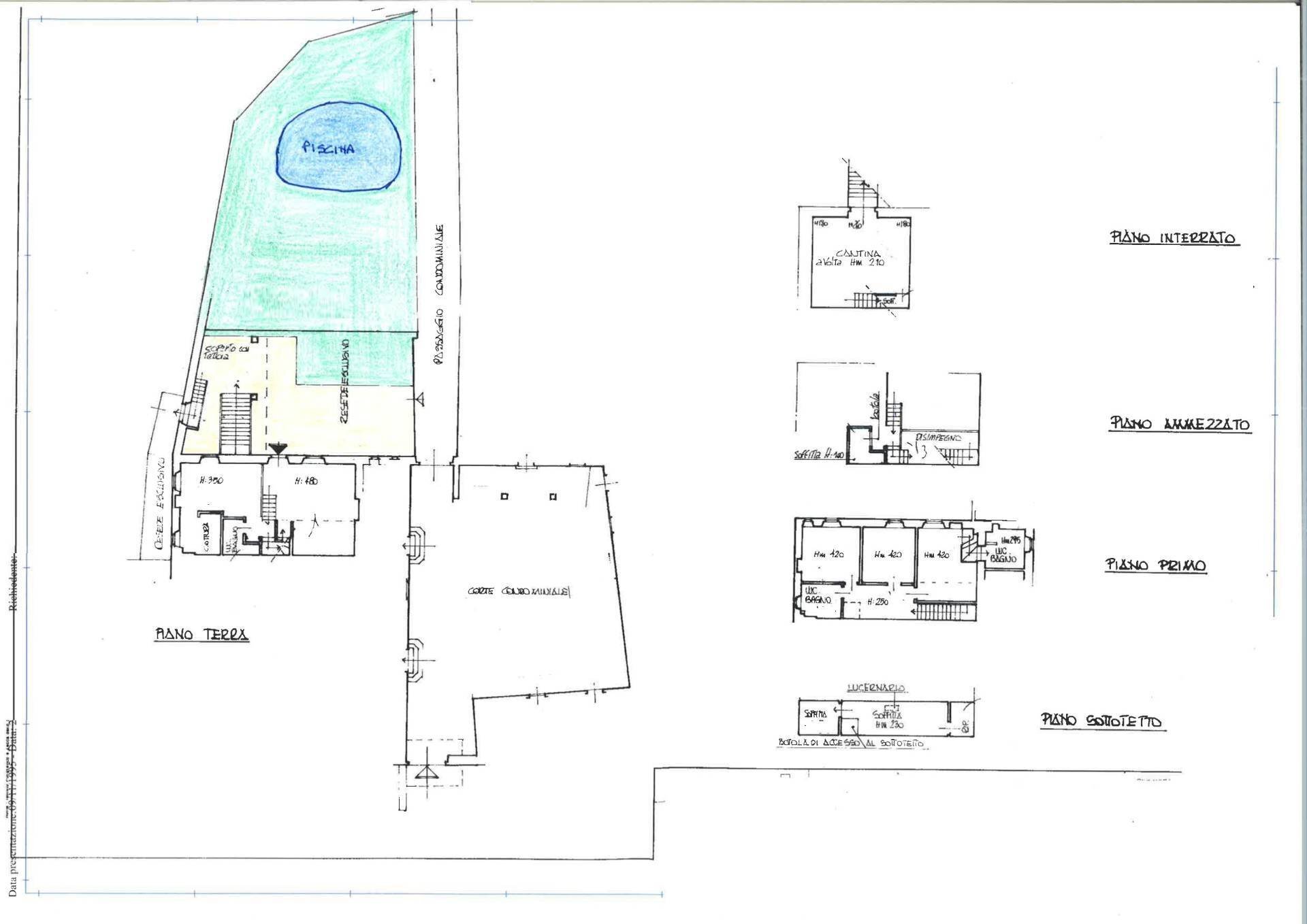 Foto 6 - Independent house Via di Carraia, Calenzano - floor plans 1