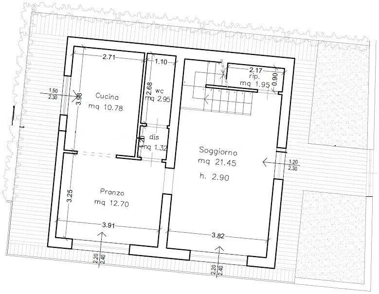 Foto 10 - Independent house Via Lippi, Lastra a Signa - floor plans 1