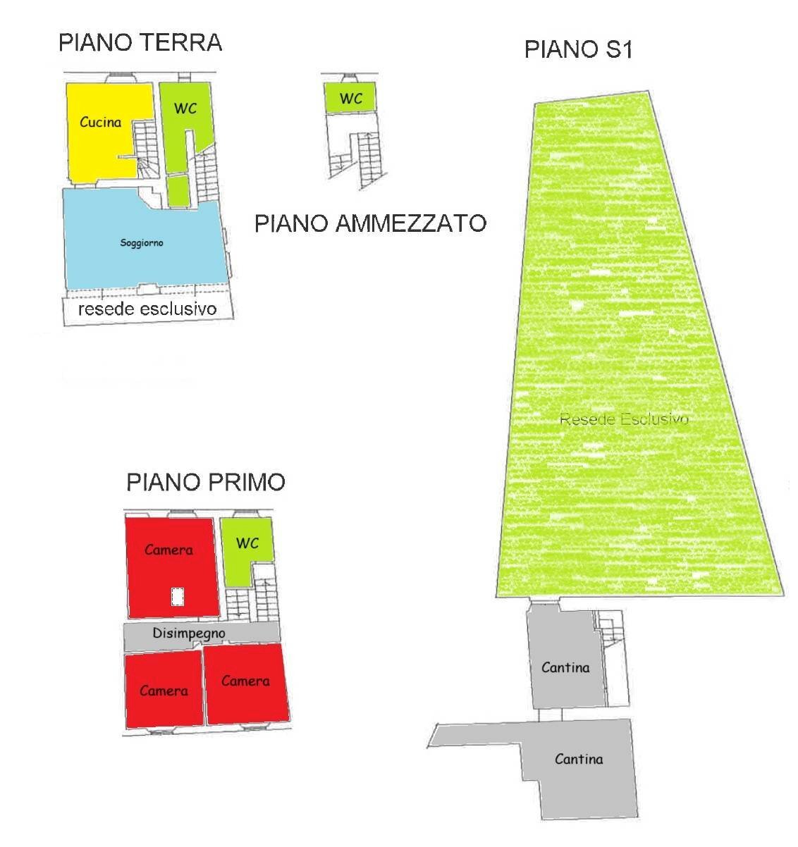 Foto 36 - Villa Via di Novoli, Lastra a Signa - planimetria 1