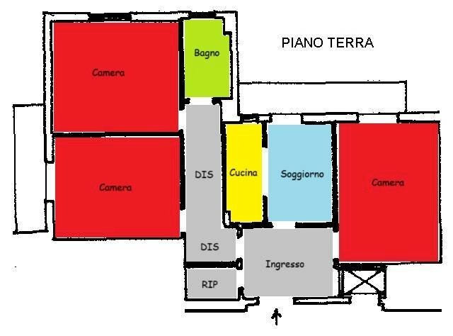 Foto 11 - Four-room apartment Via Vincenzo Monti, Sesto Fiorentino - floor plans 1