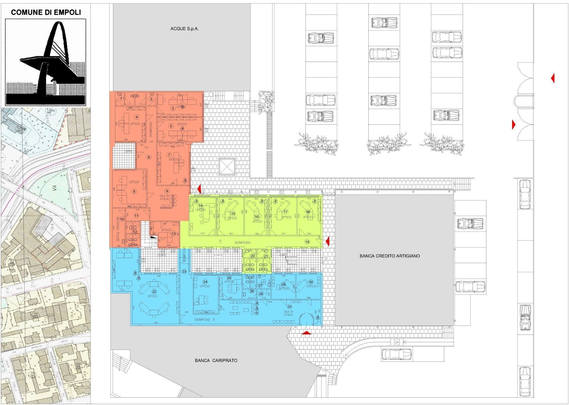 Foto 5 - Ufficio Via Francesco Berni, Empoli - planimetria 1