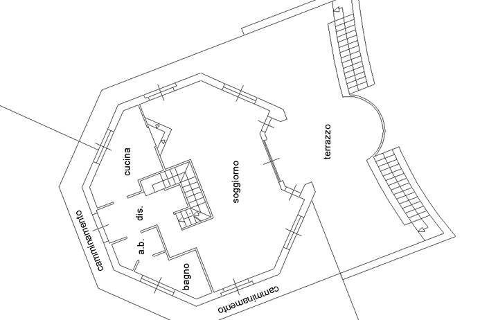 Planimetria - Villa Palazzago - planimetria 1