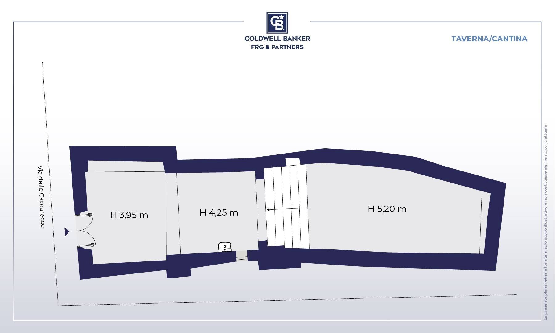 Foto 52 - Appartamento Via Sant'Andrea, Viterbo - planimetria 1