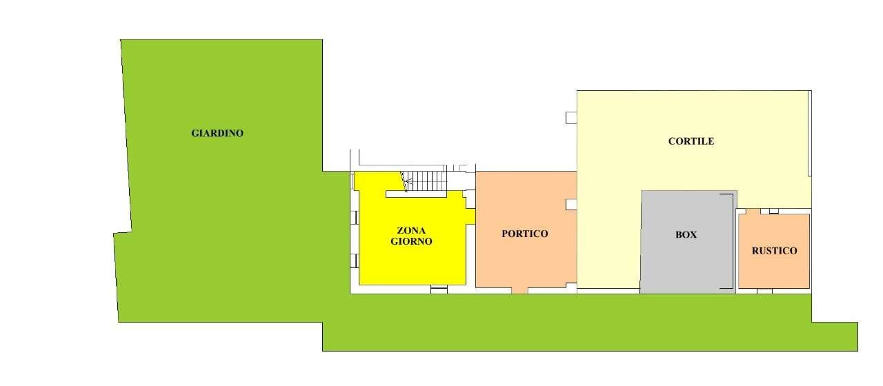 606pt - Casa indipendente via Camporelle, Crema - planimetria 1