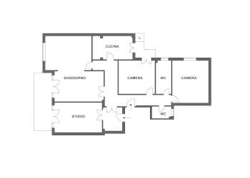 Planimetria - Appartamento Via Luigi Miceli, Cosenza - foto 27