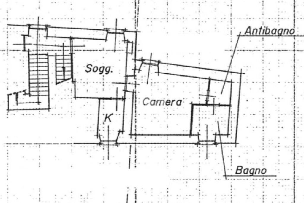 Bilocale Via Giuseppe Garibaldi, Alassio - planimetria 1