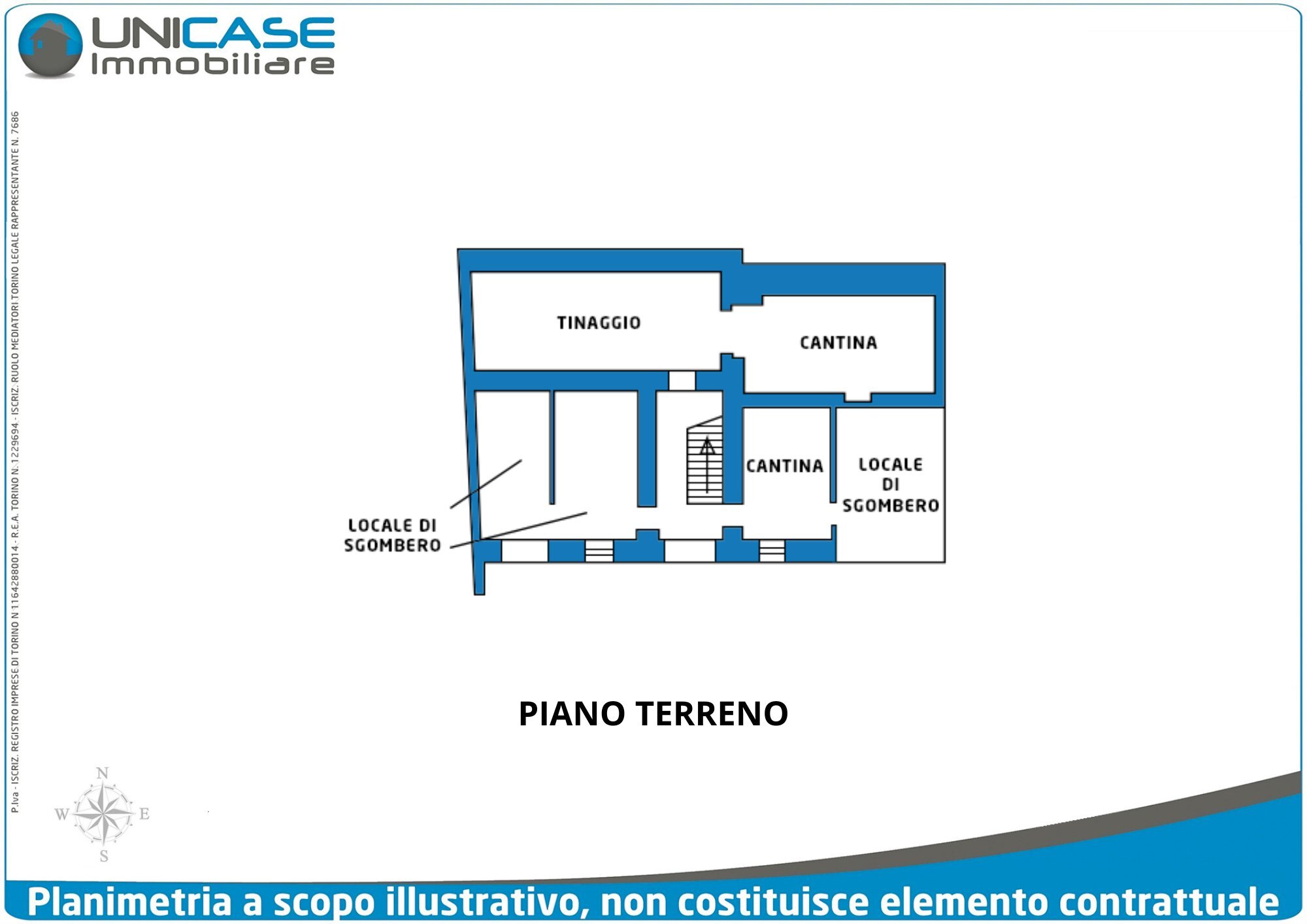 Casa indipendente via Rocco, 96, Prarostino - planimetria 1