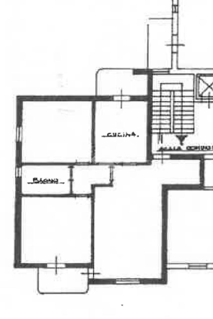 Three-room apartment Via F. Brunelleschi, Carpi - floor plans 1