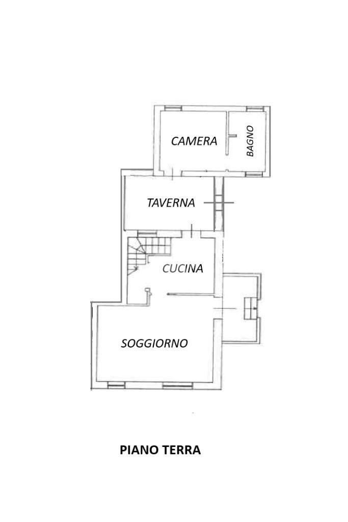 Casa semi indipendente Via Argine, Poggio Renatico - planimetria 1