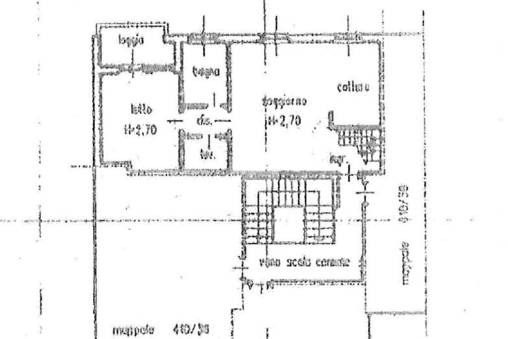 Trilocale Via C. S. Balzari, Colorno - planimetria 1