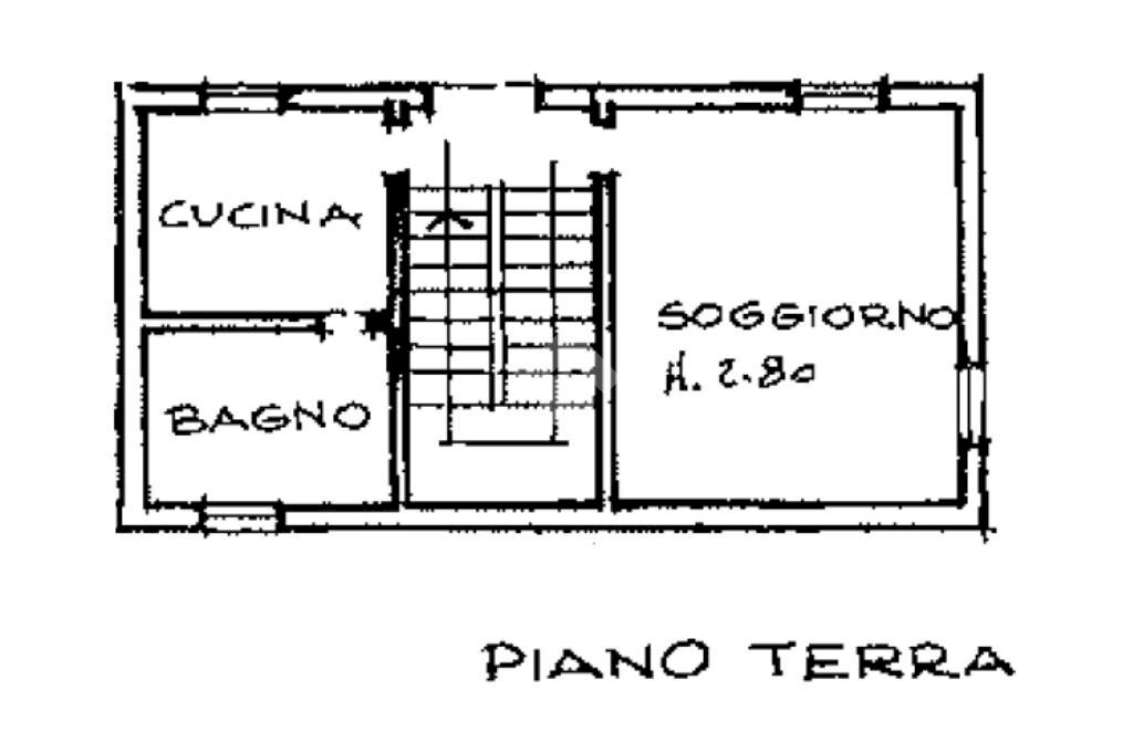 Semi-detached house Via Vittorio Emanuele, Rubiera - floor plans 1