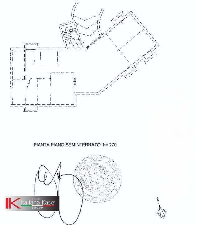 Foto 38 - Three-room apartment via roma
 
39, Montalenghe - floor plans 1