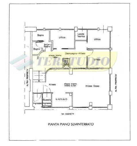 Foto 12 - Shop Via Francesco Coghetti
 
30, Bergamo - floor plans 1