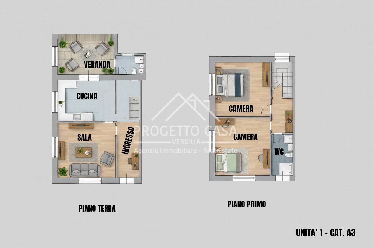 Foto 33 - Casa indipendente VIA FOSSO GUIDARIO, Viareggio - planimetria 1