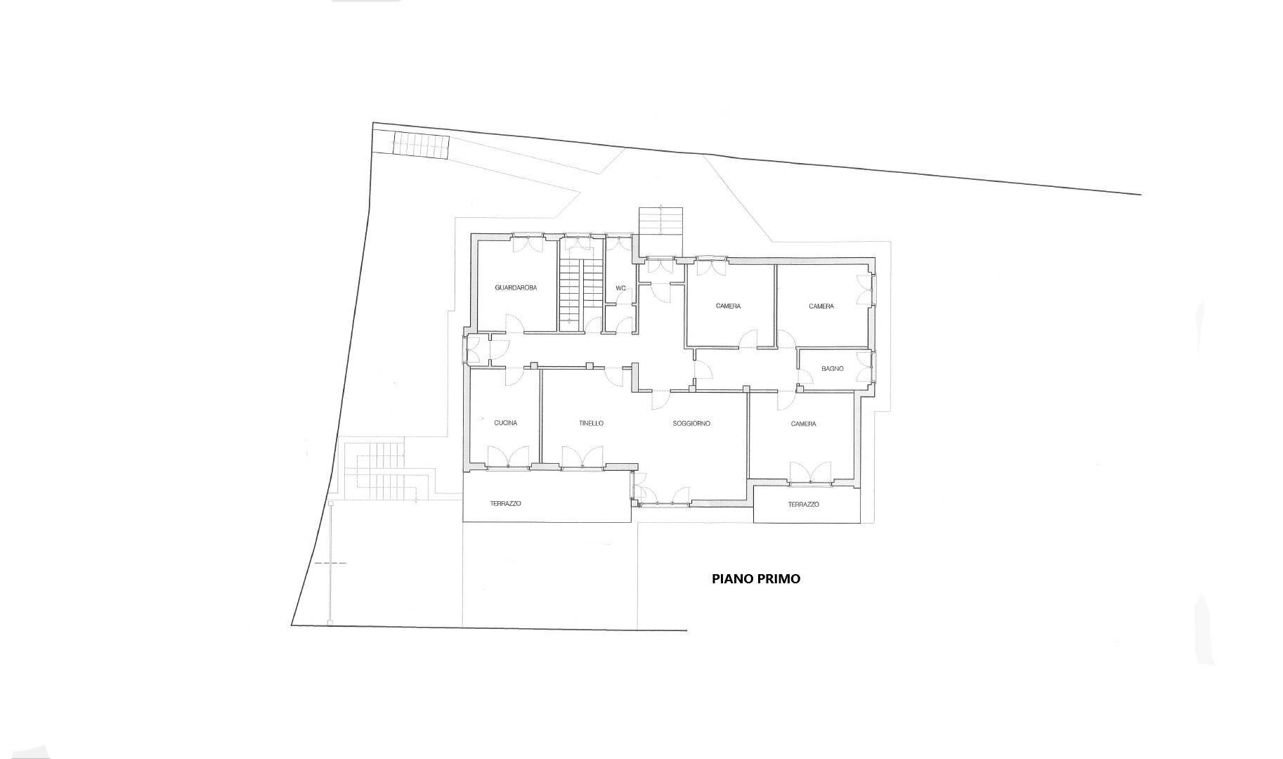 Foto 14 - Villa Via Cesura, Lecco - planimetria 1