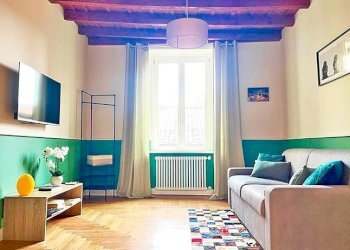 Soggiorno - Bilocale via Pignolo, Bergamo - foto 8