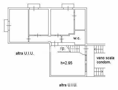Foto 60 - Attico Via Agrigento, Siracusa - planimetria 1
