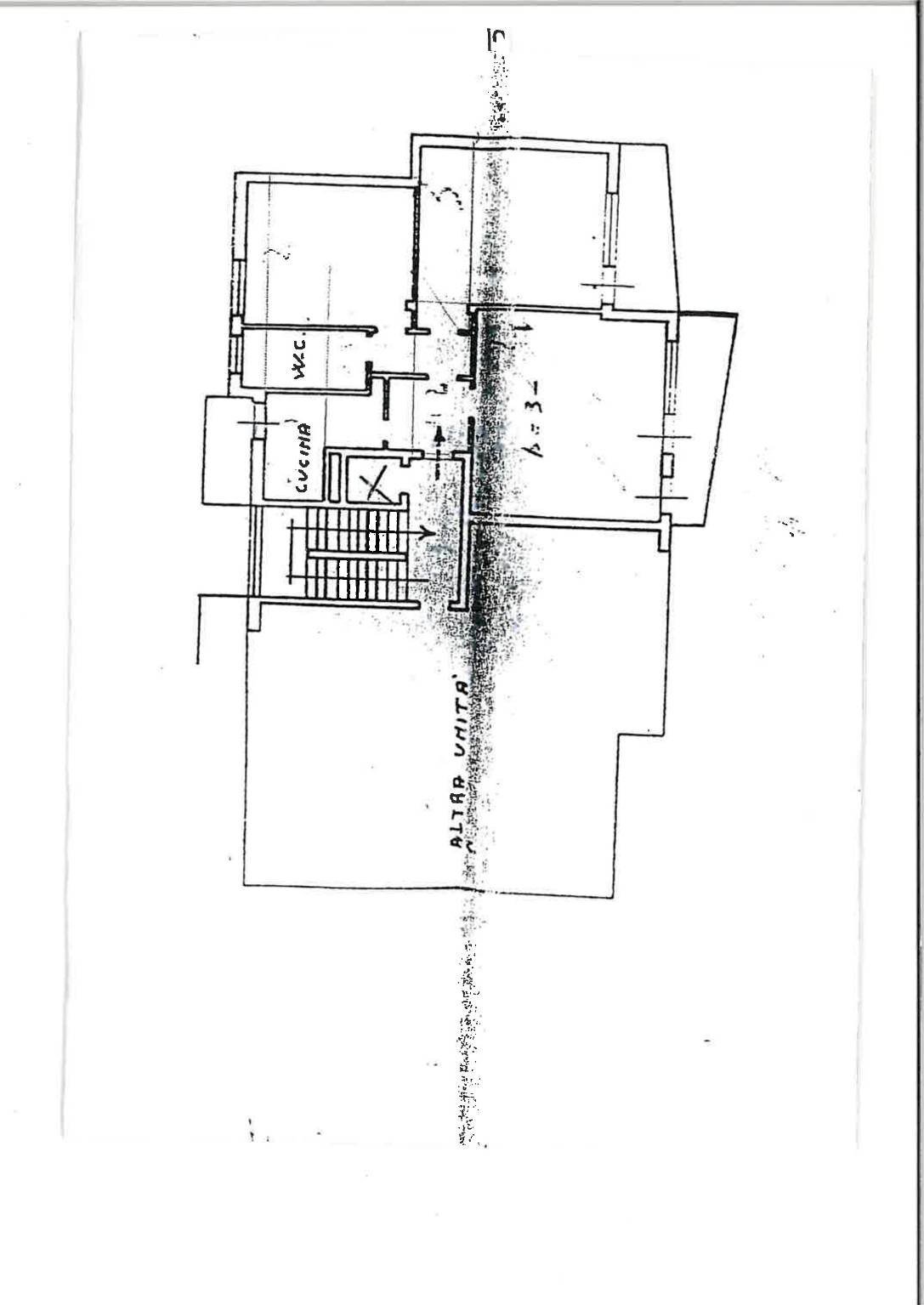 Three-room apartment via Varese, 27, Gallarate - floor plans 1