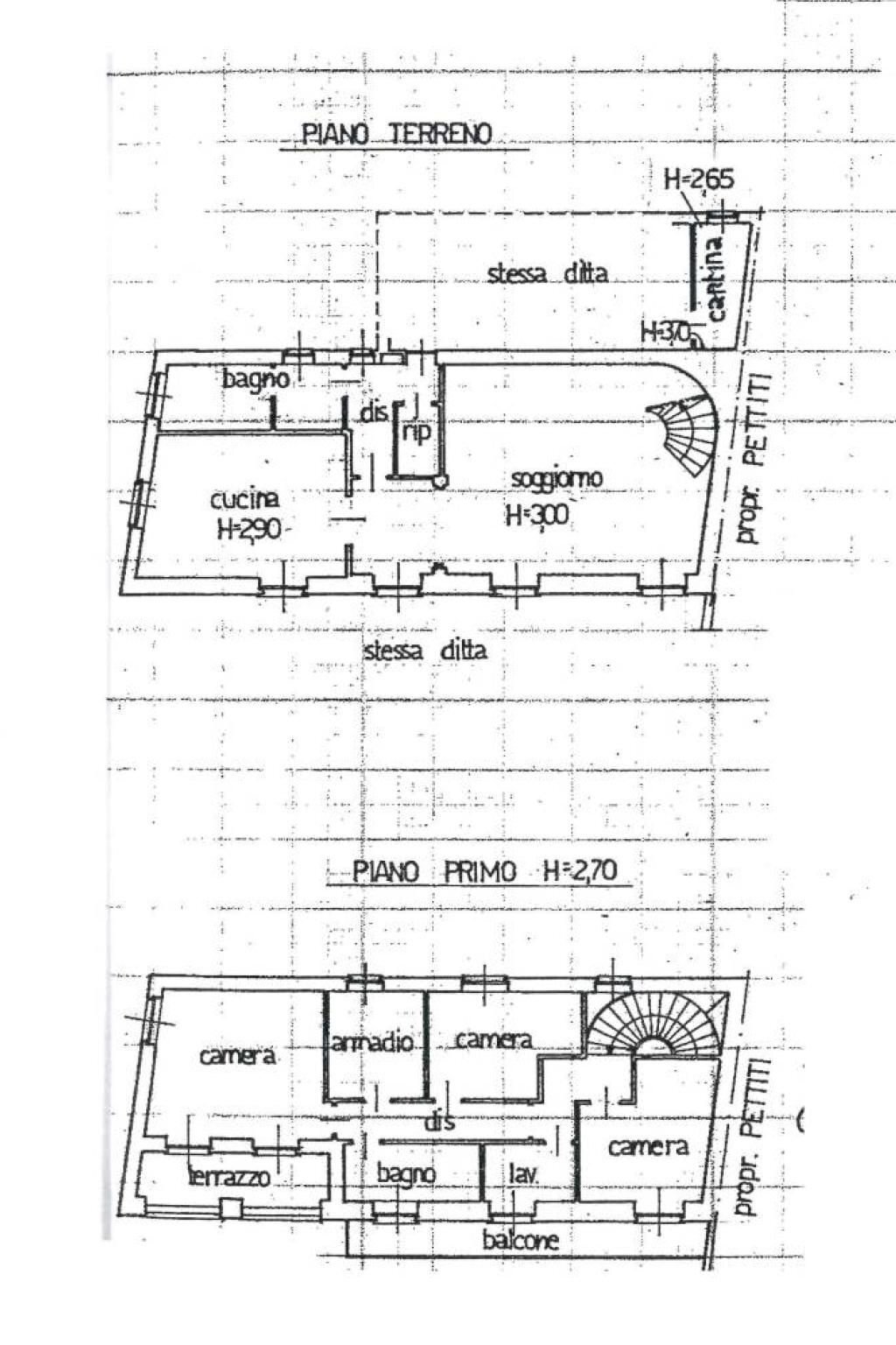 Villa piazza Sud America, 2, Carmagnola - planimetria 1