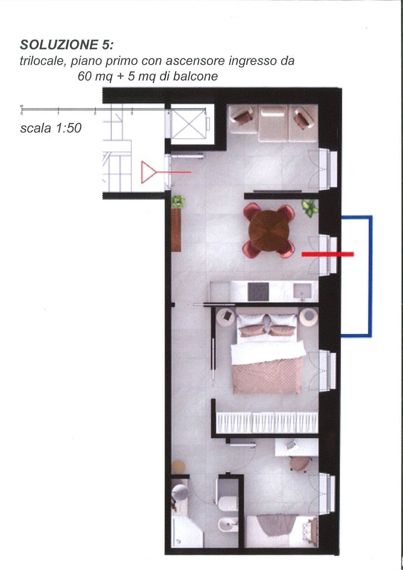 Foto 1 - Trilocale V.le De Gasperi, San Benedetto del Tronto - foto 1