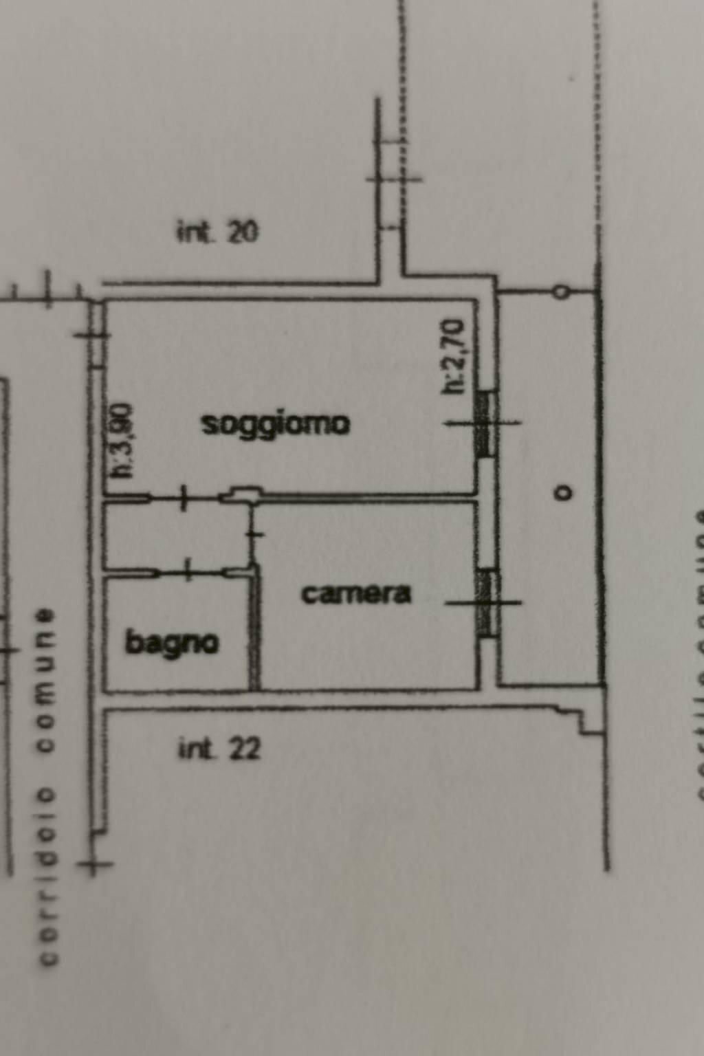 Bilocale via Sant'Anna, 116, Roburent - planimetria 1