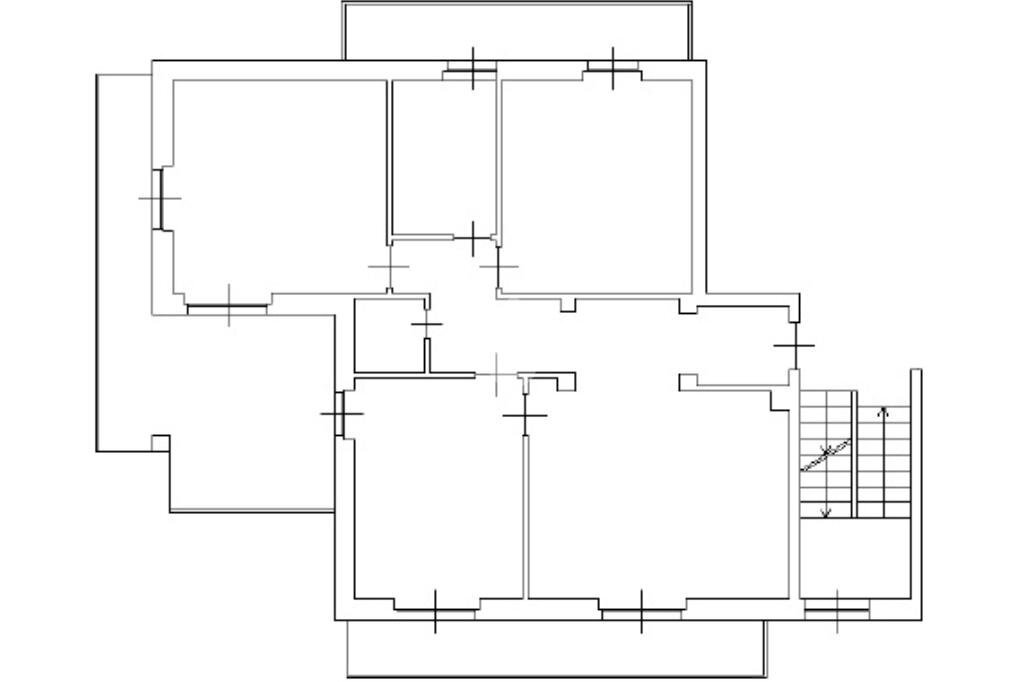 Porzione di casa Via Cavaliere Mussino, Alpignano - planimetria 1